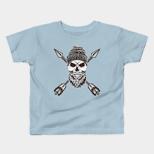 Skeleton and Arrow Lovers Kids T-Shirt